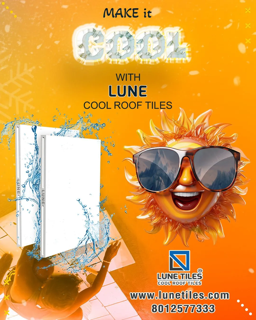 Cool Roof Tiles | Cooling Tiles | Roof Tiles | White Tiles